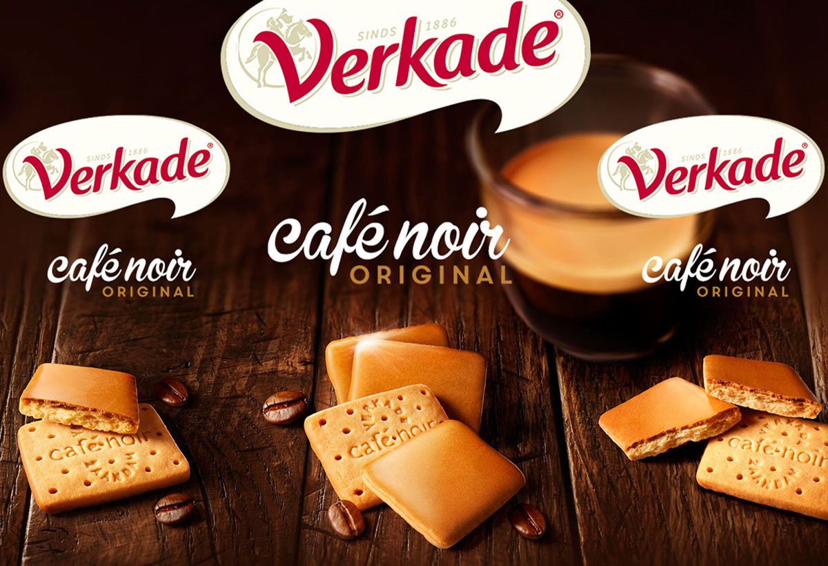 Packaging photography of Verkade's cafe Noir made by Studio_m Photography Amsterdam
