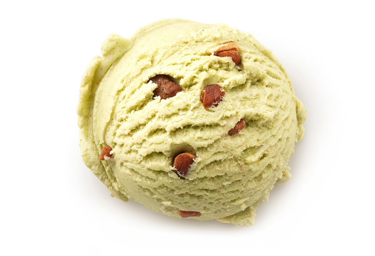Packshots photography of Pistachio ice cream made by Studio_m Photography Amsterdam